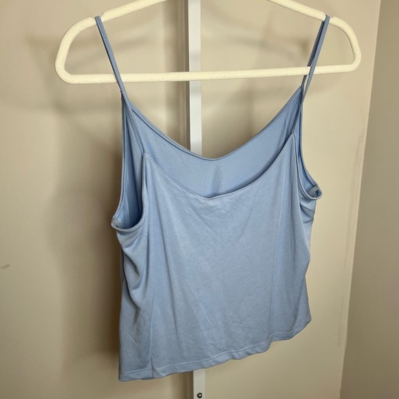 Sky Blue Baby Blu Soft Cotton Knot Tank Size Medium - Picture 4 of 9